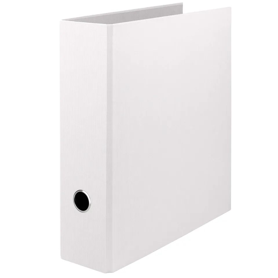 r-ssler-s-o-h-o-ordner-breit-a4-8-5cm-wei-mit-rippenpr-gung image 1