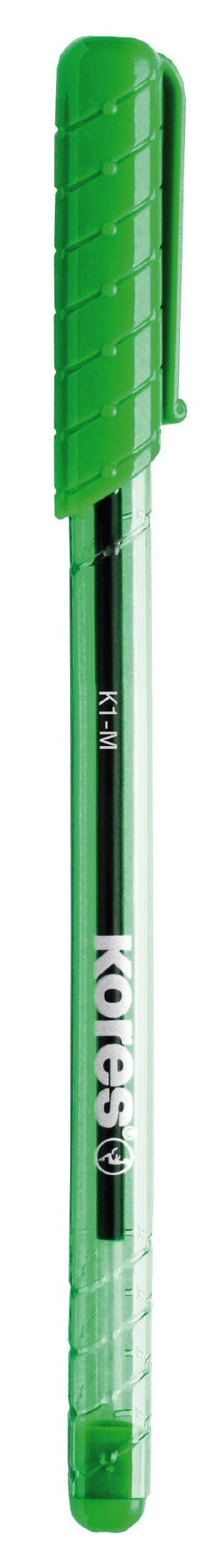 kores-k1-kugelschreiber-schwarz-1-0-mm-medium-12er-pack-dreieckig image 7