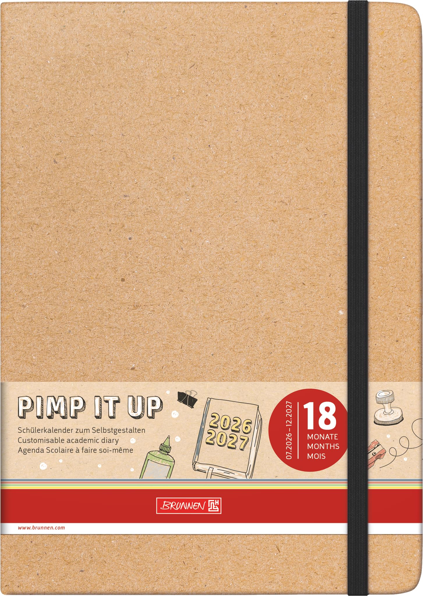 brunnen-sch-lerkalender-2026-2027-pimp-it-up-a5-papier-2-seiten-1-woche image 5