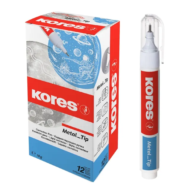 kores-korrekturstift-metallspitze-10-g-12er-pack image 1