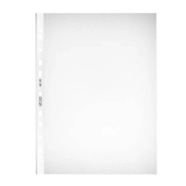 herlitz-prospekth-lle-a4-genarbt-100er-pack-mit-lochrandverst-rkung image 1