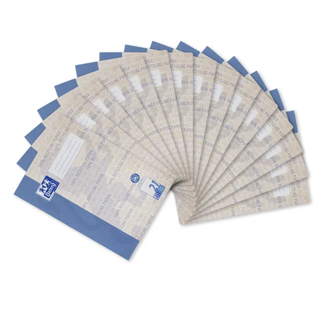 oxford-recycling-schulheft-a4-16-blatt-lineatur-21-liniert-15-st-ck image 1