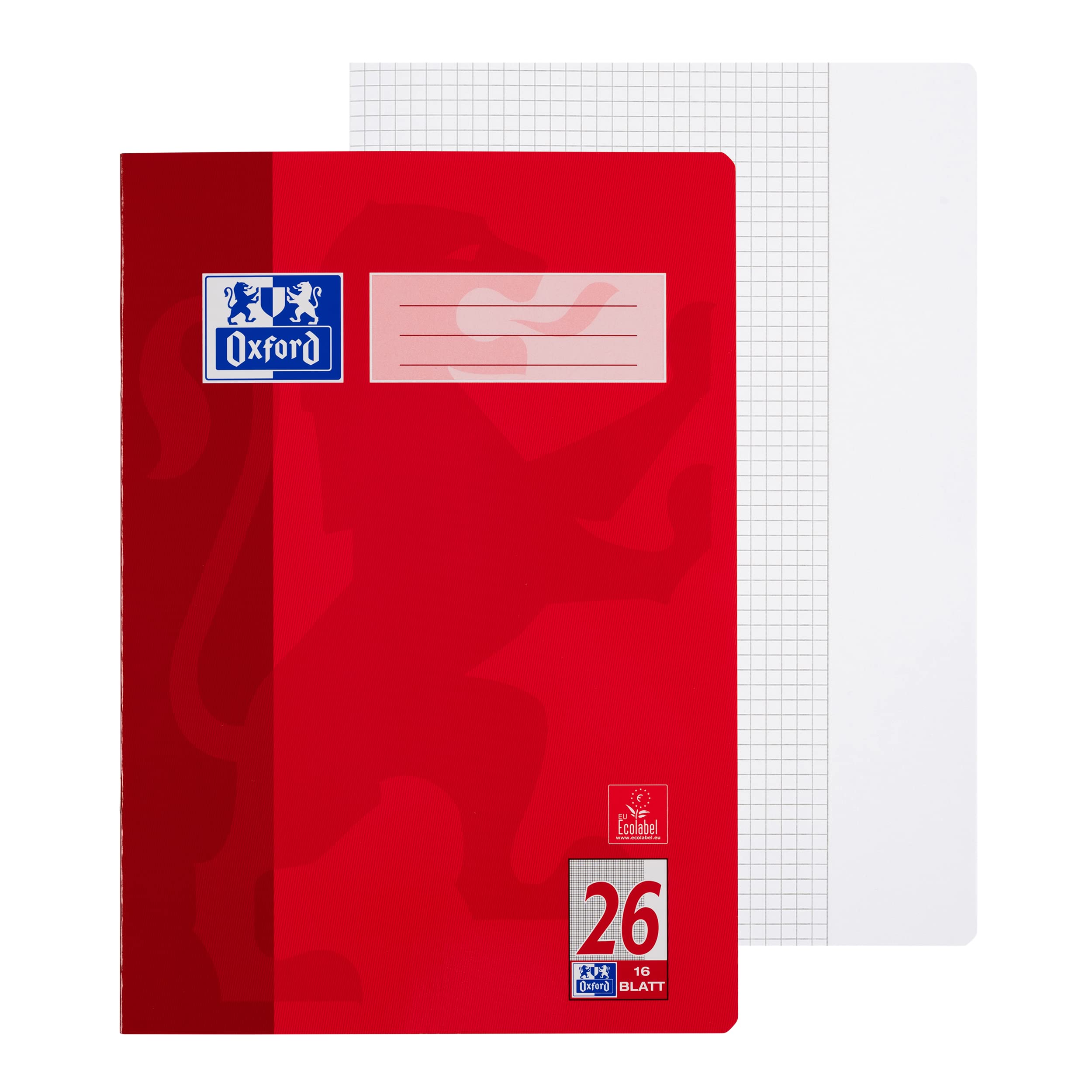 oxford-schulheft-a4-lineatur-26-kariert-16-blatt-2er-pack image 2