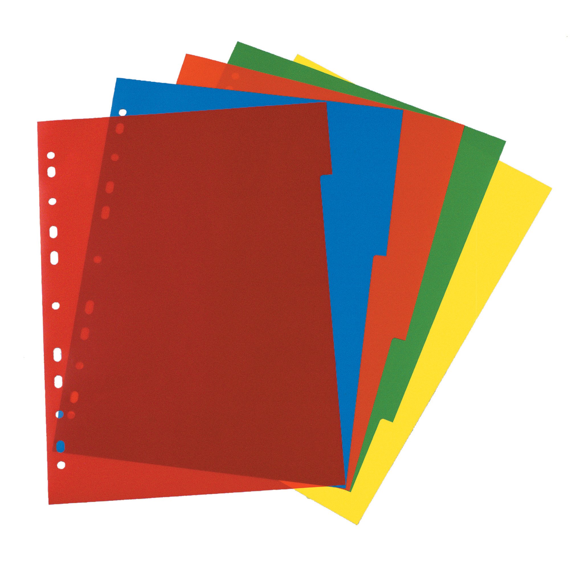 herlitz-ringbuchregister-a4-5-teilig-mit-indexblatt-pp image 2