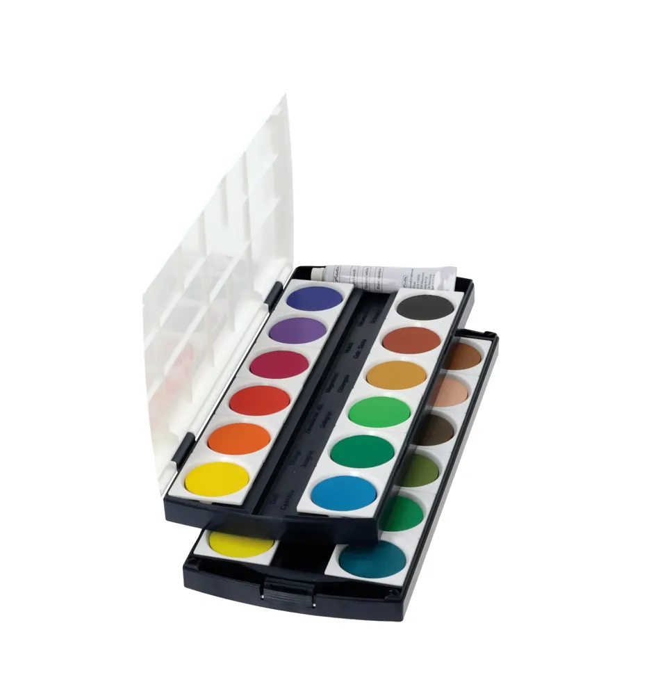 herlitz-schulmalfarben-deckfarbkasten-24-farben-inkl-deckwei image 1