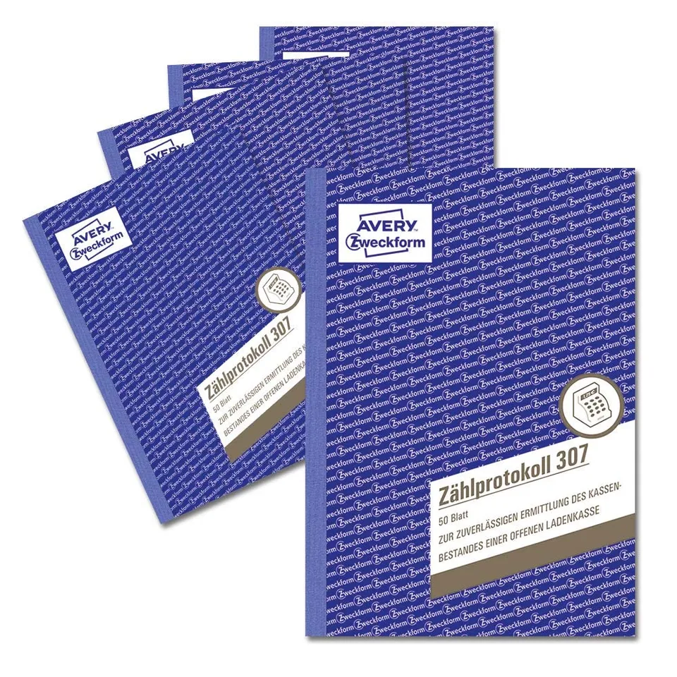 avery-zweckform-307-5-z-hlprotokoll-a5-offene-ladenkasse-5er-pack image 1