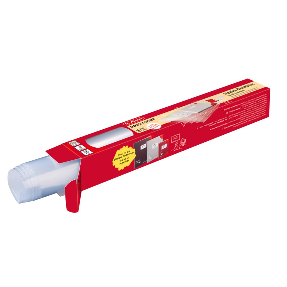 herlitz-bucheinschlagfolie-gerollt-40x500-cm-farblos-pvc-frei image 6