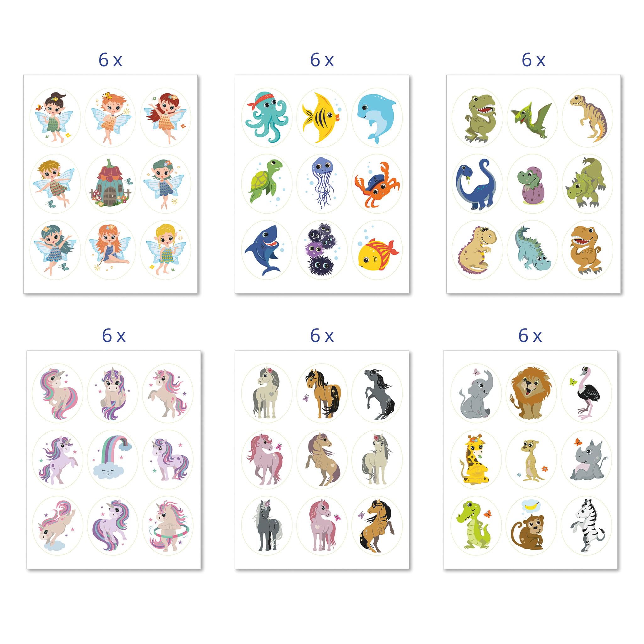 avery-zweckform-set-aufkleber-f-r-kinder-1-000-sticker-20-themen-art-51027 image 4