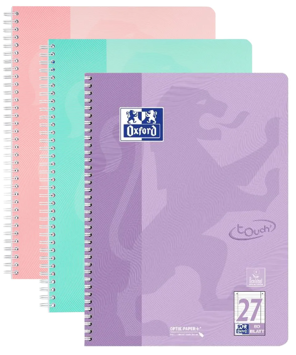 oxford-touch-collegeblock-a4-liniert-80-blatt-doppelspirale-3er-pack-pastell image 1