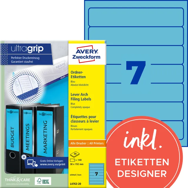 avery-zweckform-l4763-20-ordnerr-cken-etiketten-38x192-mm-blau-140-st-ck image 1