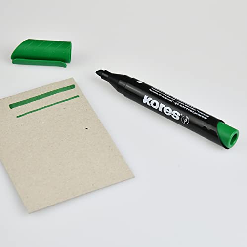kores-k-marker-xp2-permanentmarker-gr-n-keilspitze-12er-pack image 8