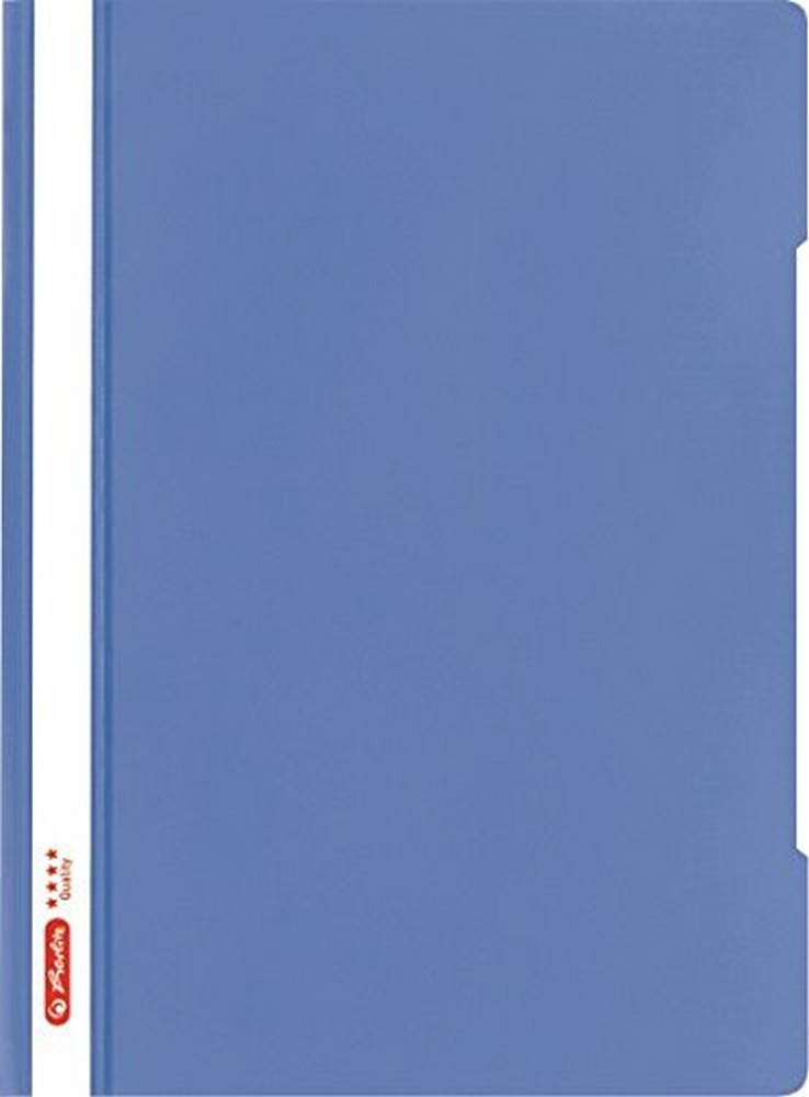 herlitz-schnellhefter-quality-a4-kunststoff-hellblau-10-st-ck image 1