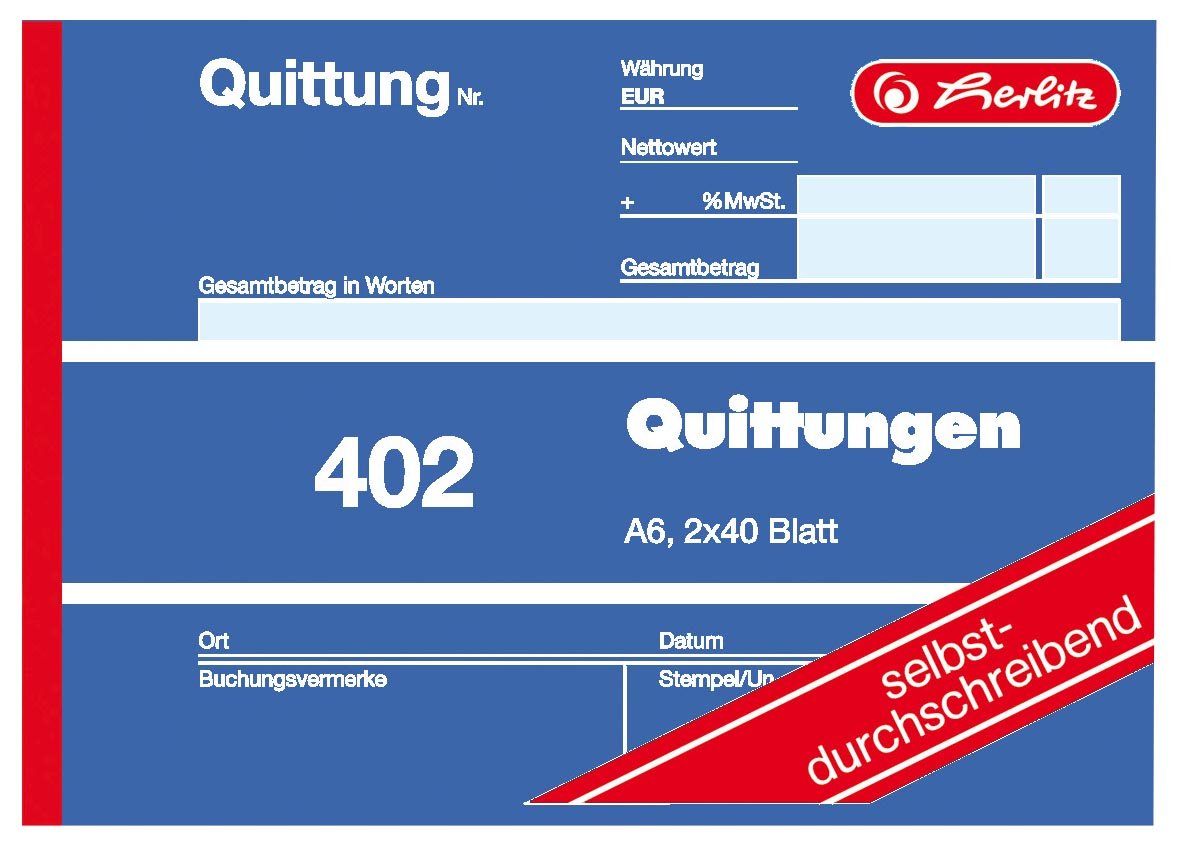 herlitz-402-quittungsblock-a6-selbstdurchschreibend-2x40-blatt-4er-pack image 2