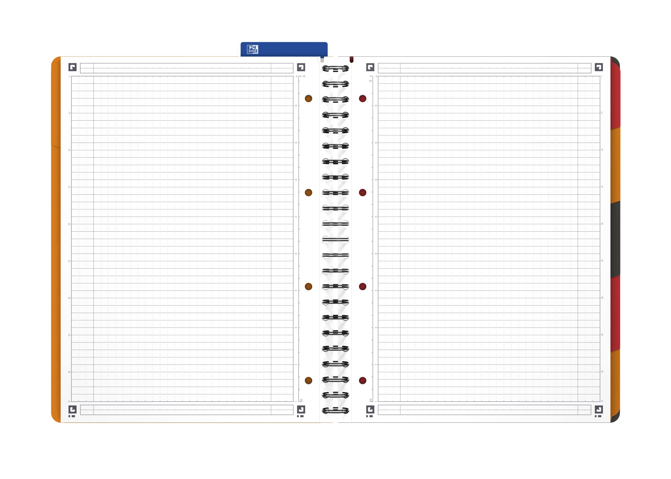 oxford-managerbook-international-a4-liniert-160-seiten-5er-pack-mit-registern image 4