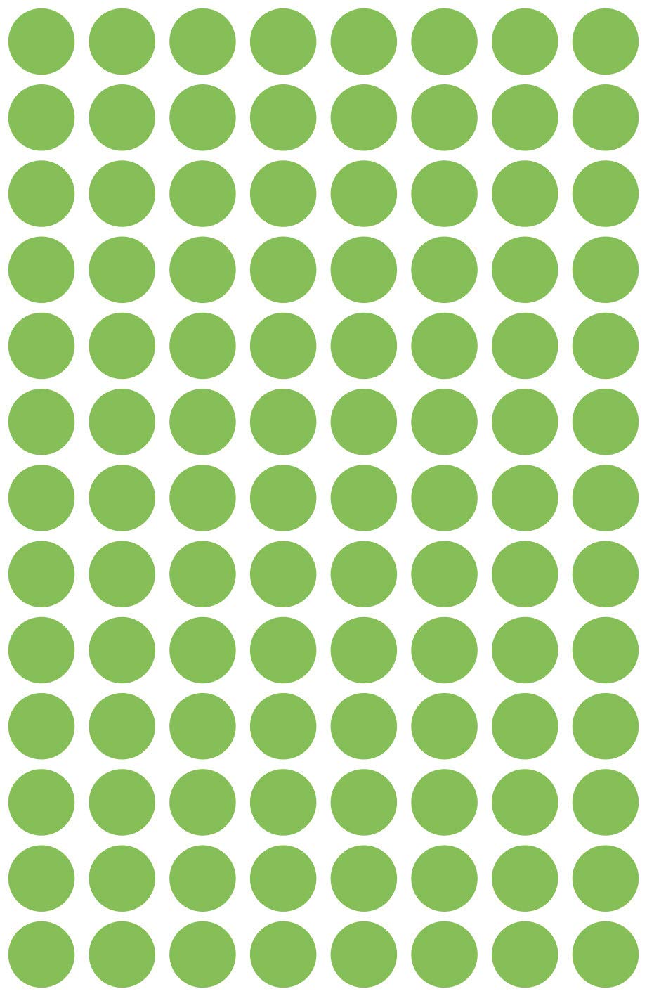 avery-zweckform-3179-markierungspunkte-8-mm-416-klebepunkte-leuchtgr-n-matt image 2