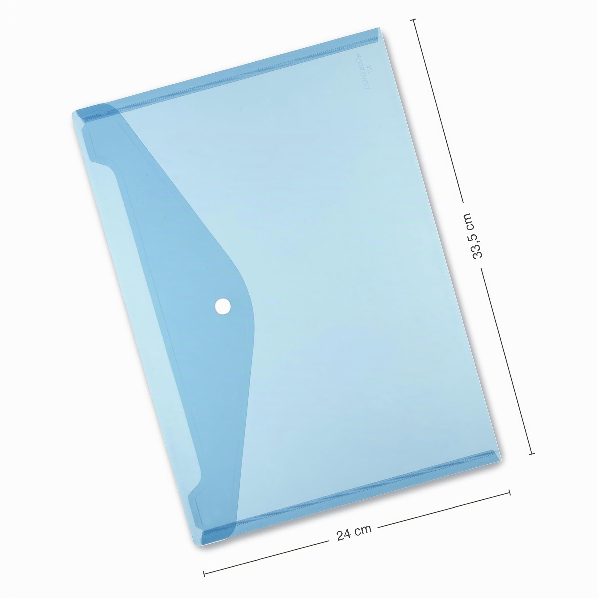 herlitz-dokumententaschen-a4-mit-druckknopf-blau-transparent-6-st-ck image 2