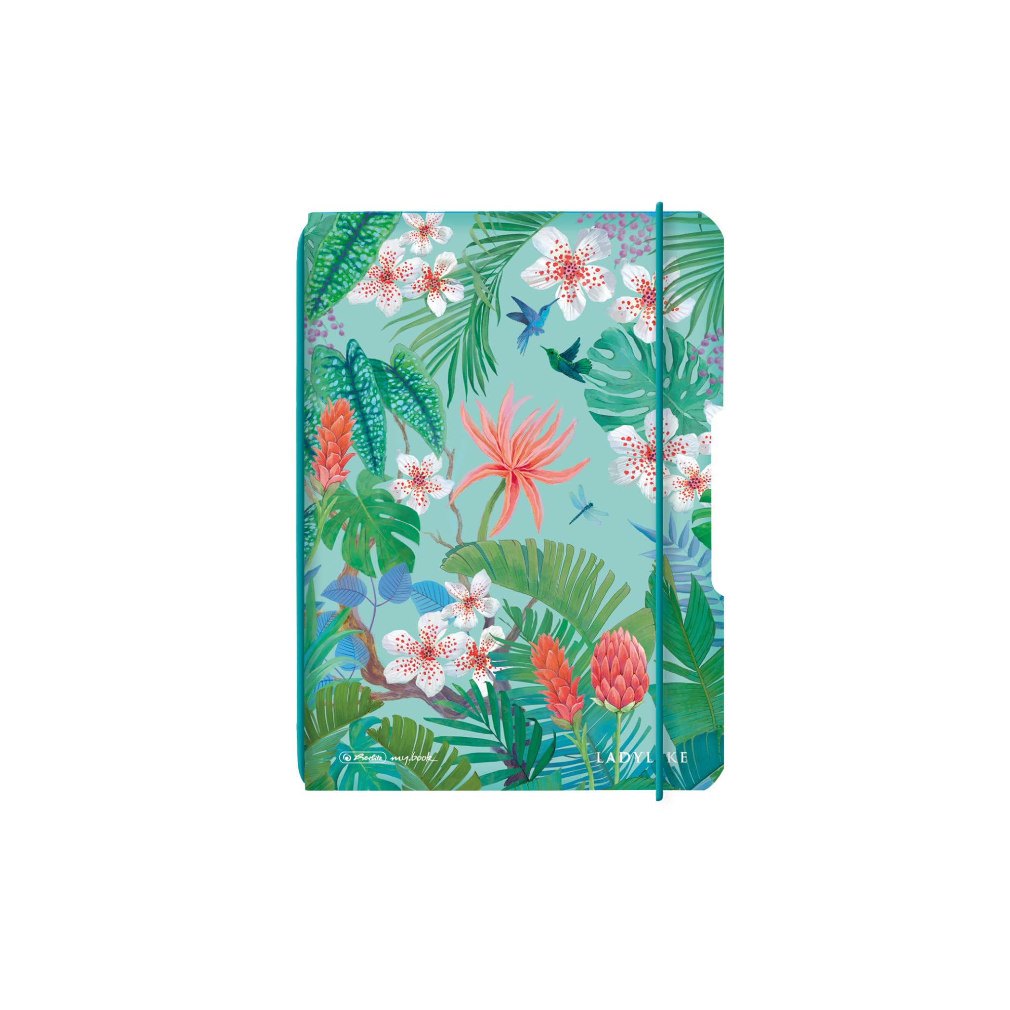 herlitz-notizheft-flex-a6-40-blatt-punktiert-ladylike-jungle image 1