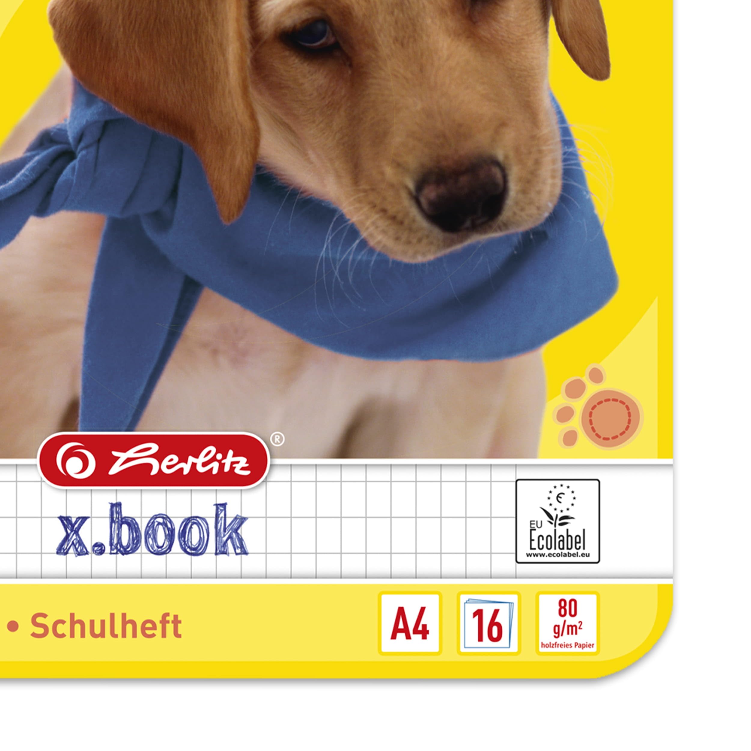 herlitz-schulheft-x-book-a4-lineatur-8f-rautiert-16-blatt-10-st-ck image 5