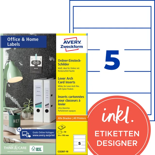 avery-zweckform-c32267-10-ordnerr-cken-einsteckschilder-54x190-mm-50-st-ck-wei image 1