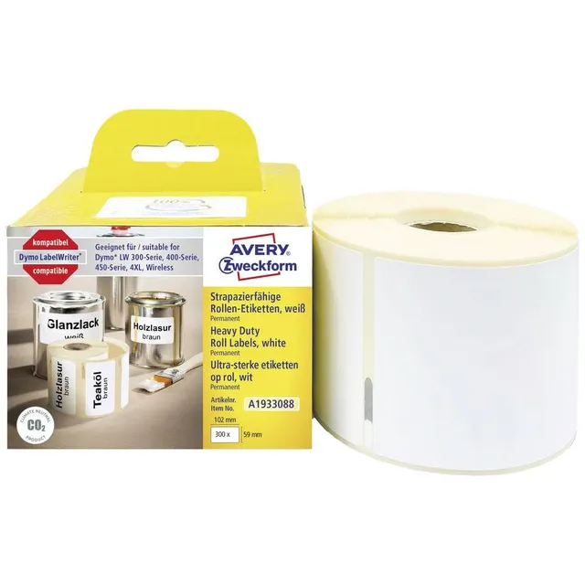 avery-zweckform-a1933088-dymo-labelwriter-wetterfeste-etiketten-59x102mm-300-kun image 1