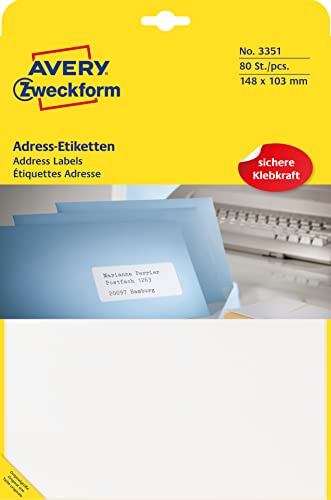 avery-zweckform-3351-adress-etiketten-papier-matt-wei-148x103-mm-80-etiketten-20 image 4