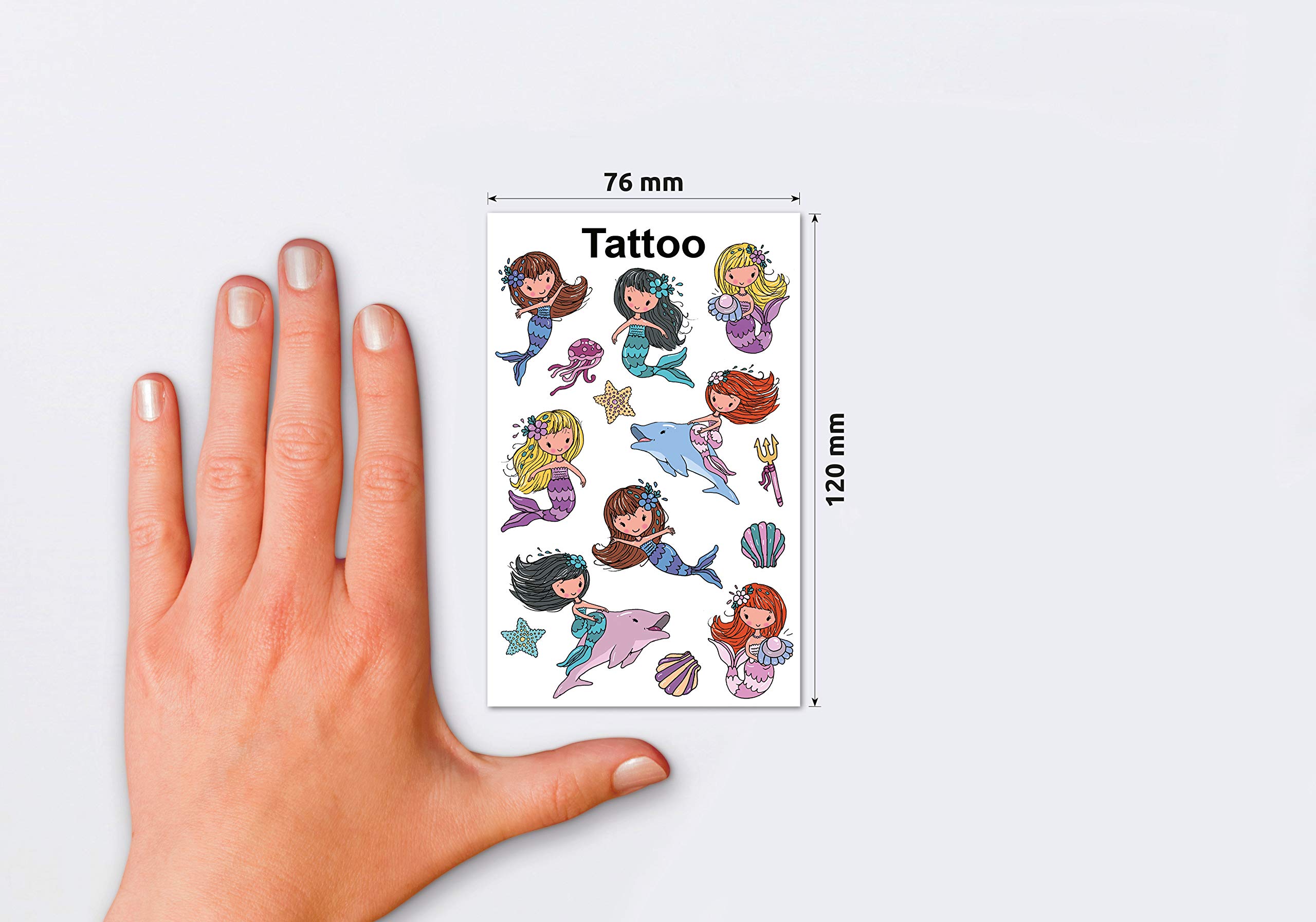 avery-zweckform-z-design-56763-tattoos-kinder-meerjungfrau-14-tempor-re-tattoos- image 3