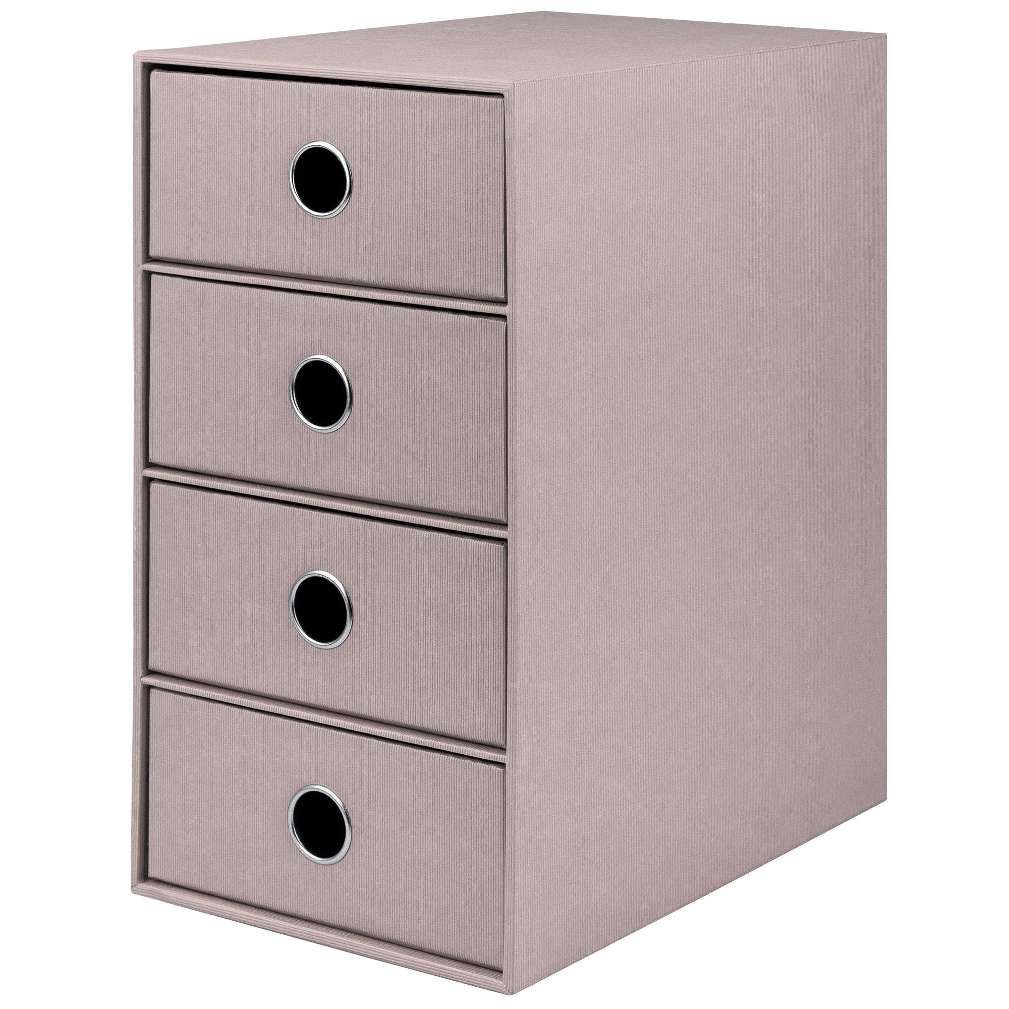 r-ssler-s-o-h-o-schubladenbox-a5-din-lang-4-f-cher-taupe image 1