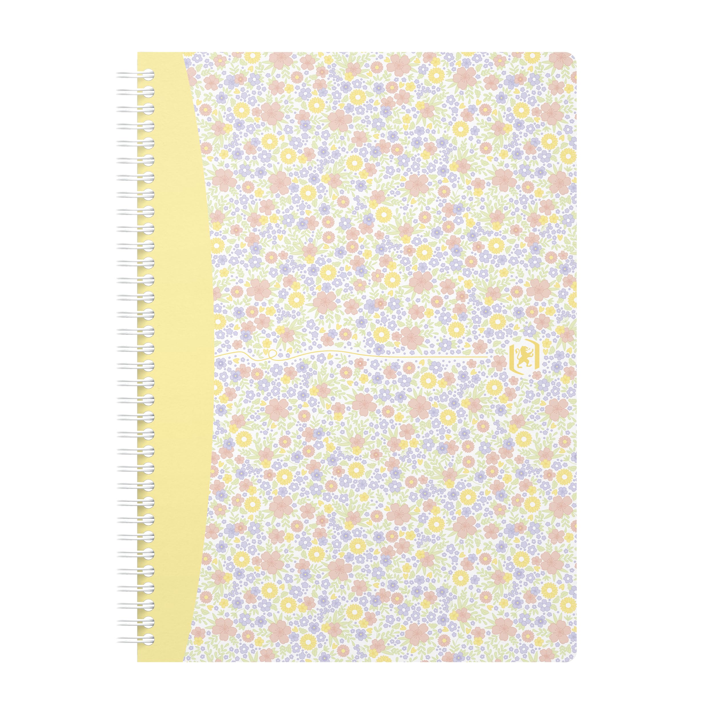 oxford-spiral-notizbuch-b5-liniert-60-blatt-blumenmotive image 4