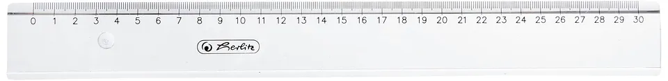 herlitz-lineal-transparent-30-cm-kunststoff-1-st-ck image 1
