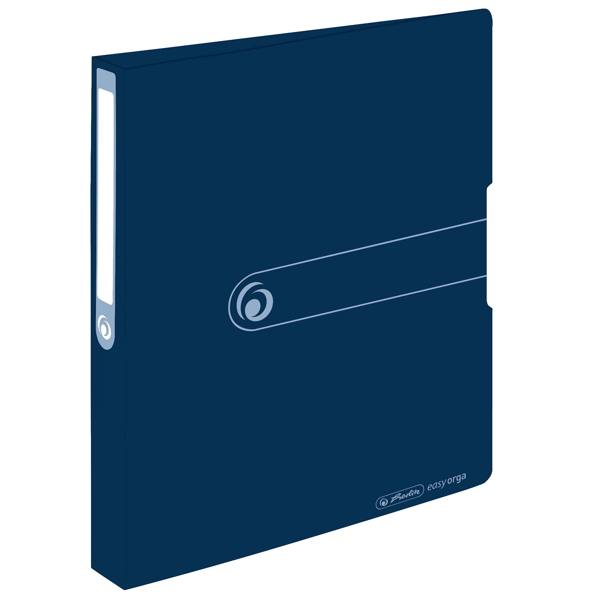herlitz-11282597-recycling-ringbuch-a4-2-ring-dunkelgr-n image 2